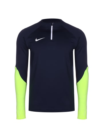 Nike Performance Trainingspullover Strike 23 Drill Top in dunkelblau / neongelb