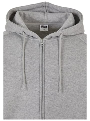 Urban Classics Zip-Kapuzenpullover in grey