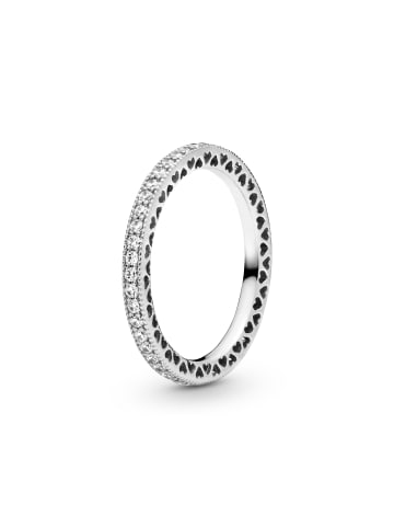 Pandora Silber Ring Zirkonia Größe 60