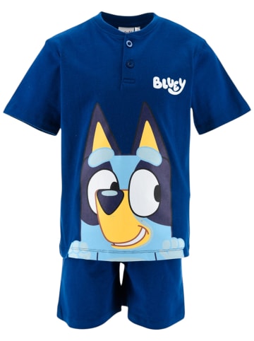 Bluey Schlafanzug kurz Bluey in Dunkelblau