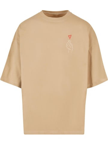 Merchcode T-Shirt in Beige