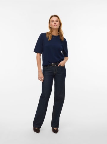 Vero Moda Strickpullover in Navy Blazer 2