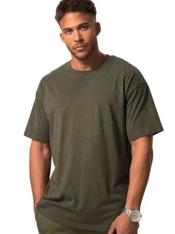 STHUGE Kurzarm T-Shirt in khaki