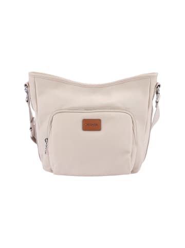 Bogner Schultertasche 'Fully 1.0 Irma in Oyster Gray 28,5 x 23,5 x 9 cm'