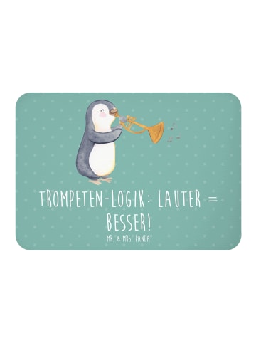 Mr. & Mrs. Panda Magnet Trompeten Weisheit mit Spruch in Meeresbrise