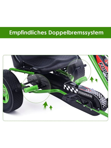 COSTWAY Gokart ab 3 Jahren in Grün