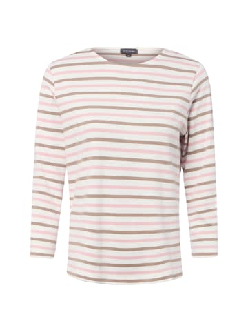 Franco Callegari Langarmshirt in weiß rosa - 0002