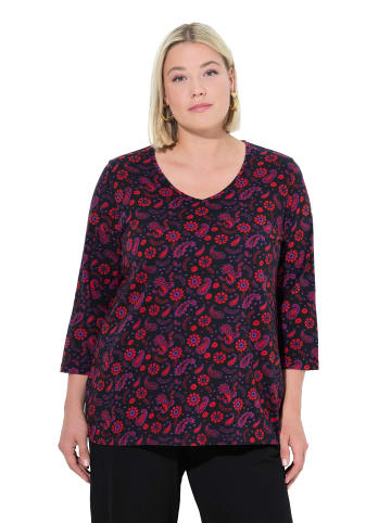 Ulla Popken Longshirt in schwarz