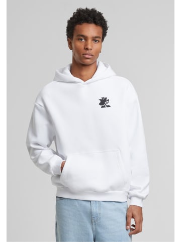 Mister Tee Mister Tee Artists Gallery Fluffy Hoody in white