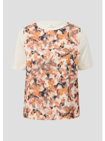 s.Oliver T-Shirt in 07A5_creme