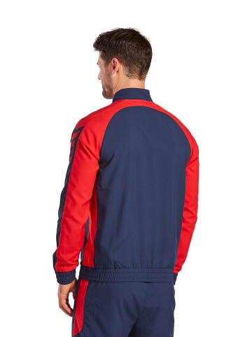 erima Six Wings Präsentationsjacke in new navy/rot