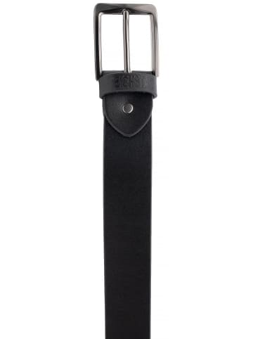 Reichstadt Herren Fashion Gürtel Echtleder in Black