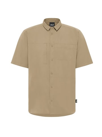 Jack Wolfskin Hemd SIERRA CANYON SS SHIRT M in Hellbraun821