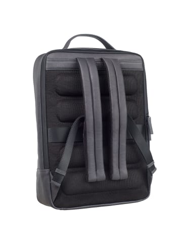 Leonhard Heyden Den Haag Rucksack 42 cm Laptopfach grau
