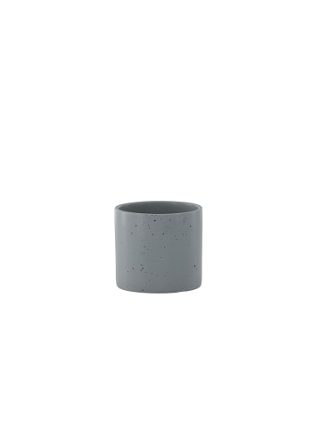 ebuy24 Blumentopf Sane Dunkel Grau 11 x 11 cm