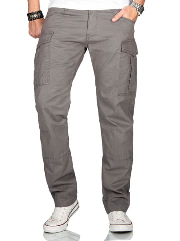 Alessandro Salvarini Hose Stretch Chino AS032 in Grau