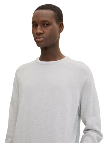 Tom Tailor Strickpullover für Herren in grau