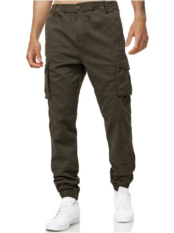 Tazzio Cargohose "A300" - Regular Fit - in Khaki