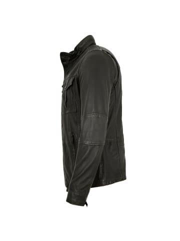 Bugatti Lederjacke Lammnappa in Anthrazit