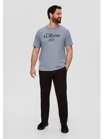 s.Oliver T-Shirt kurzarm in Grau