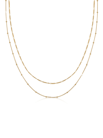 Elli Halskette 925 Sterling Silber in Gold