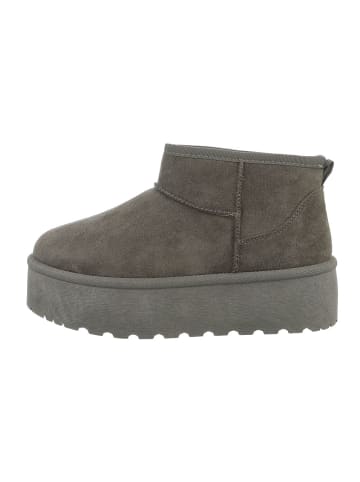 Ital-Design Stiefelette in Olive