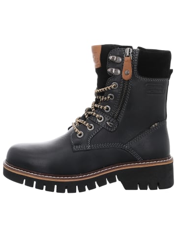 Camel Active Schnürstiefelette in schwarz