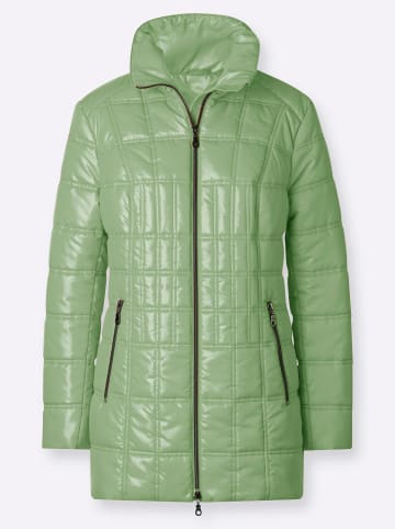 Sieh an! Steppjacke in eucalyptus