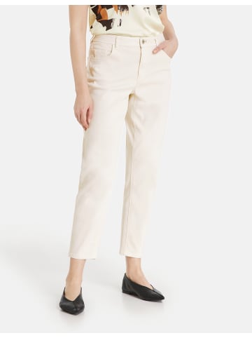 TAIFUN Hose Jeans lang in Light Creme