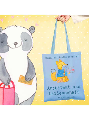 Mr. & Mrs. Panda Tragetasche Baumwolle Architekt Leidenschaft mi... in Sky Blue