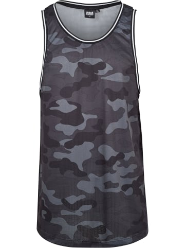 Urban Classics Tank-Tops in Grau Flecktarn