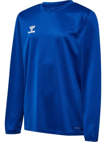 Hummel Kinder Sweatshirt "Hmlessential Sweatshirt Kids" in Blau