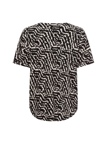 Street One Blusenshirt in schwarz beige