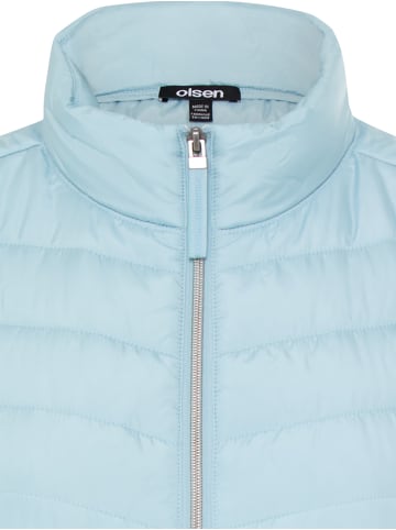 Olsen Fleecejacke in hellblau - 0001