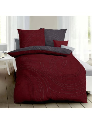 kaeppel Fein Biber Wendebettwäsche in rubin