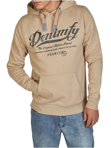 DENIMFY Pullover DFArno in Beige