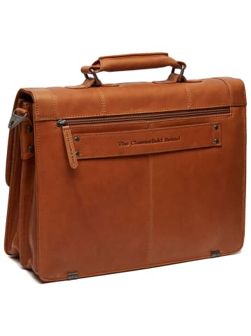 The Chesterfield Brand Stuttgart Aktentasche Leder 38 cm Laptopfach cognac