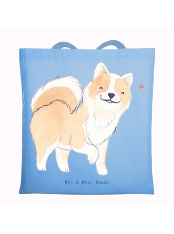 Mr. & Mrs. Panda Uni Tasche Islandhund Lebensretter ohne Spruch in Sky Blue
