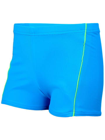 Aquarti Jungen Badehose Gestreift mit Motiven in türkis/grün