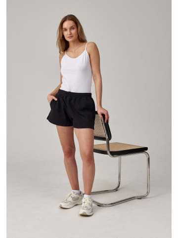 SNOCKS Sweatshorts Damen aus Bio-Baumwolle 1 Stück in Schwarz