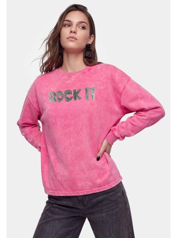 myMo ROCKS Women Sweatshirt in Pink