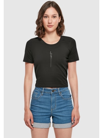 Merchcode Merchcode Cropped T-Shirts in black