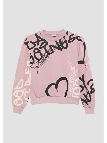 s.Oliver Sweatshirt in 41A1_zartrosa