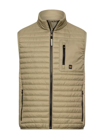 Camel Active Weste mit wasserabweisender Funktion in Khaki
