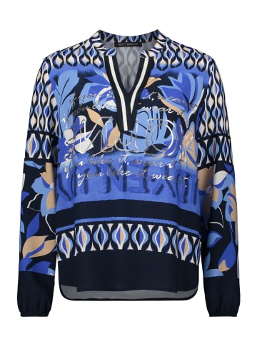 Betty Barclay Longbluse mit Stehkragen in Dunkelblau/Blau