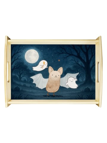 Mr. & Mrs. Panda Tablett Fledermaus Gespenster Design ohne Spruch in Weiß