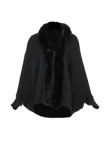 osha Damen Strickjacke in Schwarz
