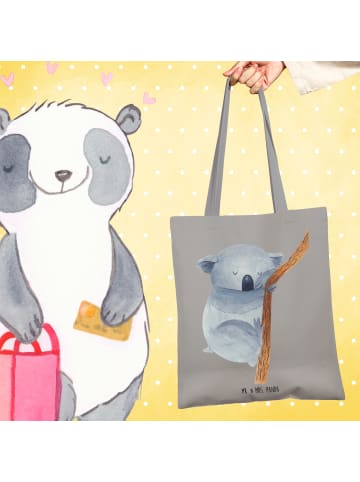 Mr. & Mrs. Panda uni tasche Koalabär ohne Spruch in Light Grey
