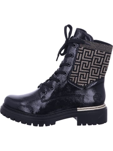 rieker Damen Winterschuhe warm  in Schwarz