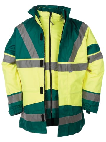 Flexothane PARKA SKOLLFIELD in gelb/grün